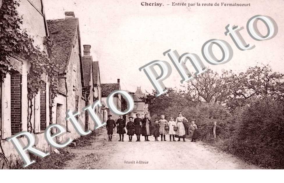 Entree par la route de Fermaincourt