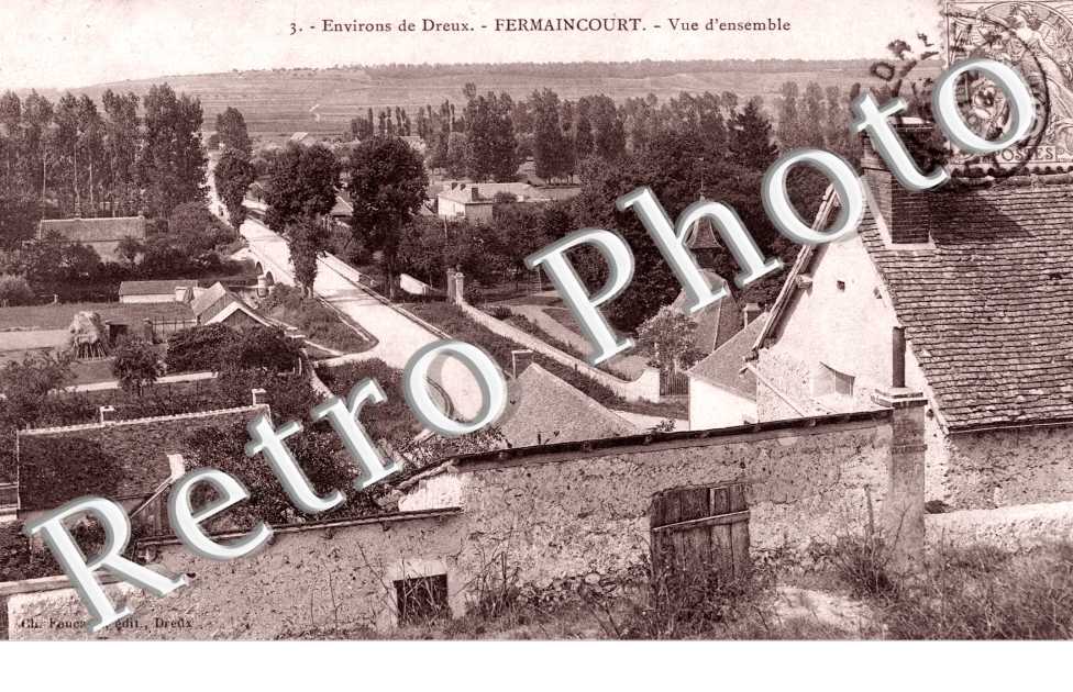 Fermaincourt - vue d'ensemble