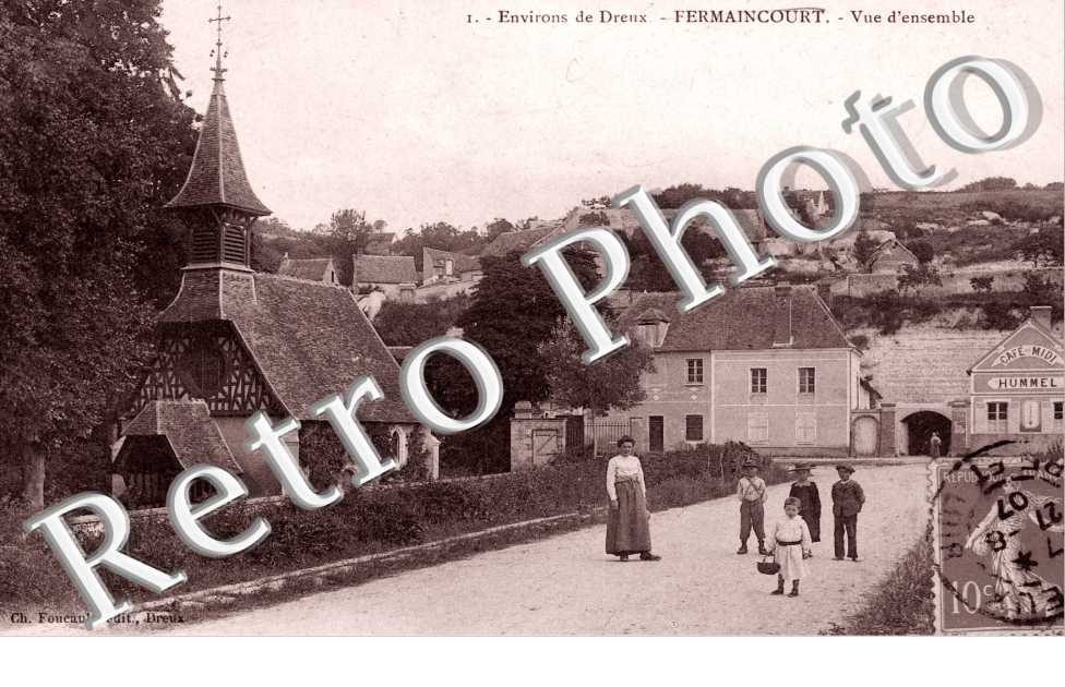 Fermaincourt - vue d'ensemble