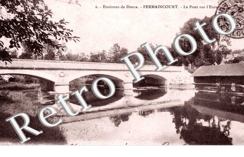 Fermaincourt - Pont sur l'Eure