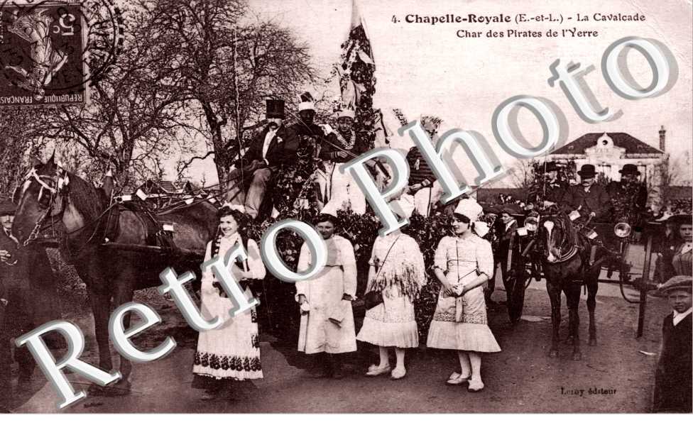 La cavalcade - char des pirates de L'Yerre
