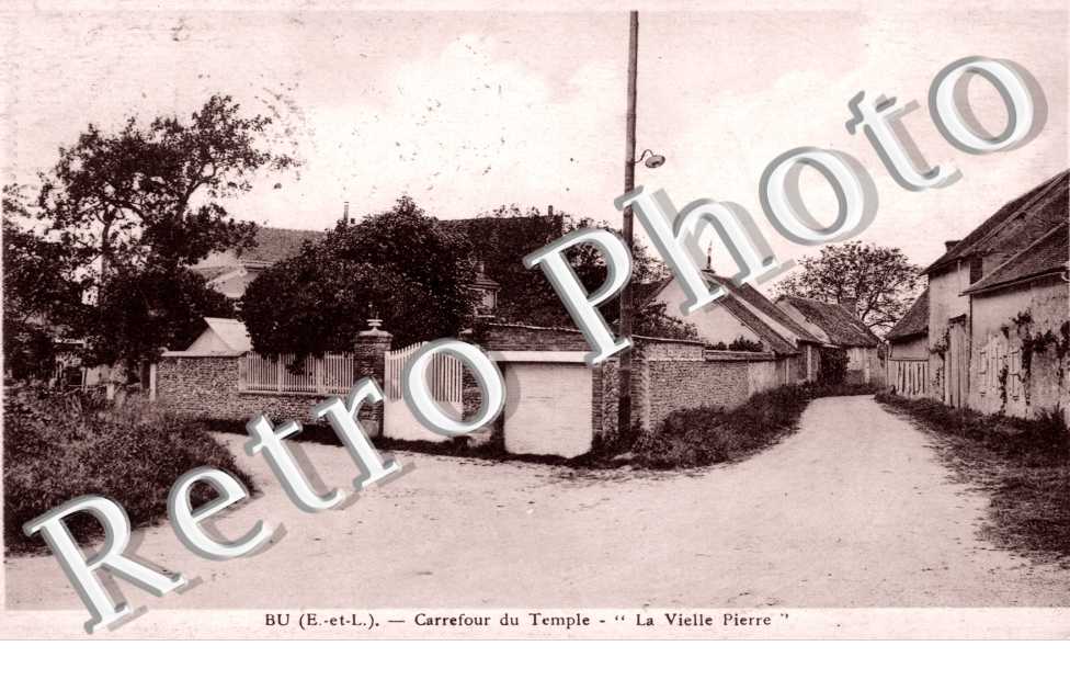 Carrefour du temple - "la vieille Pierre"