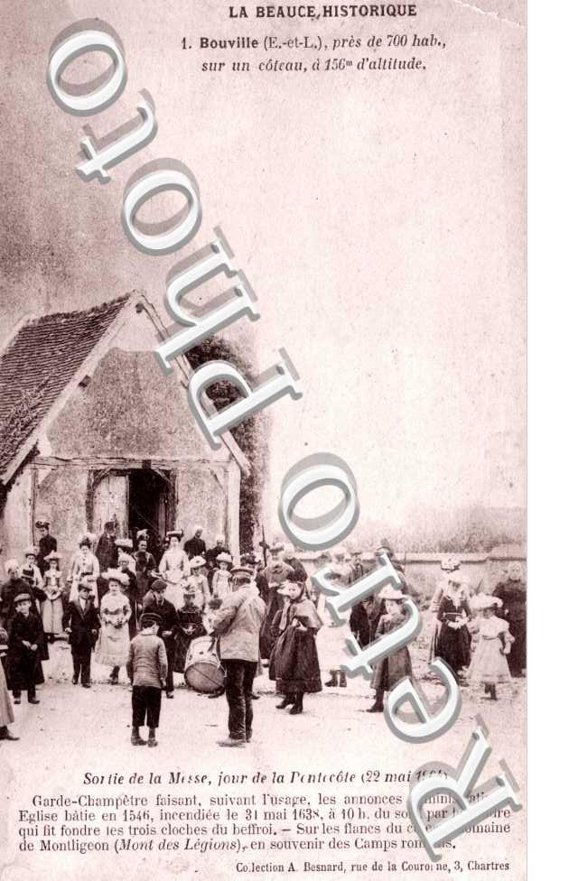 Jour de la Pentecote - sortie de la messe - 22 mai 1904