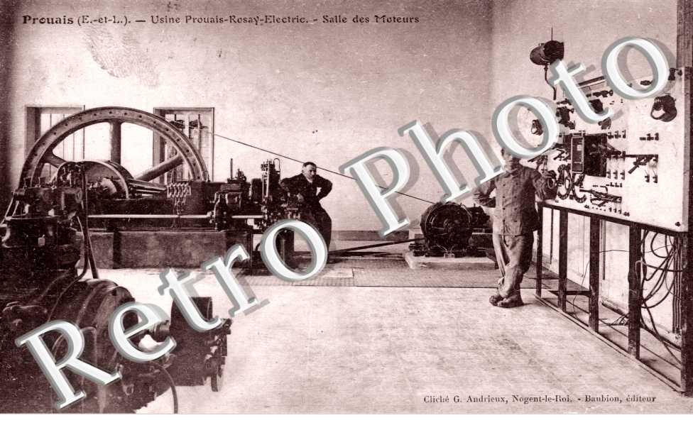 Prouais - Usine Prouais-Rosay-Electric - salle des moteurs