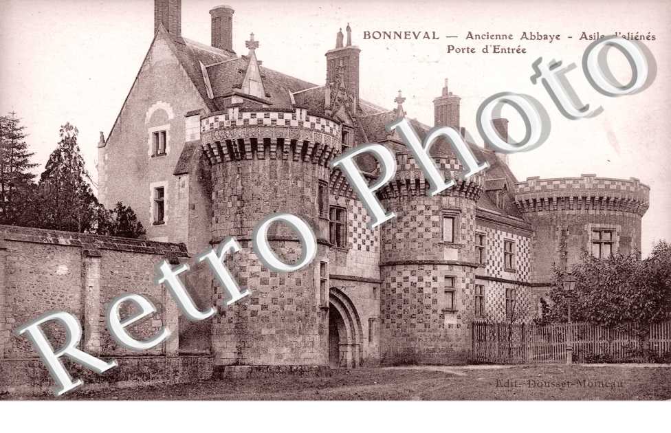 Ancienne Abbaye, Asile d'Alienes, Porte d'entree
