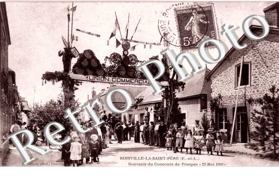 Souvenir du concours de Pompes