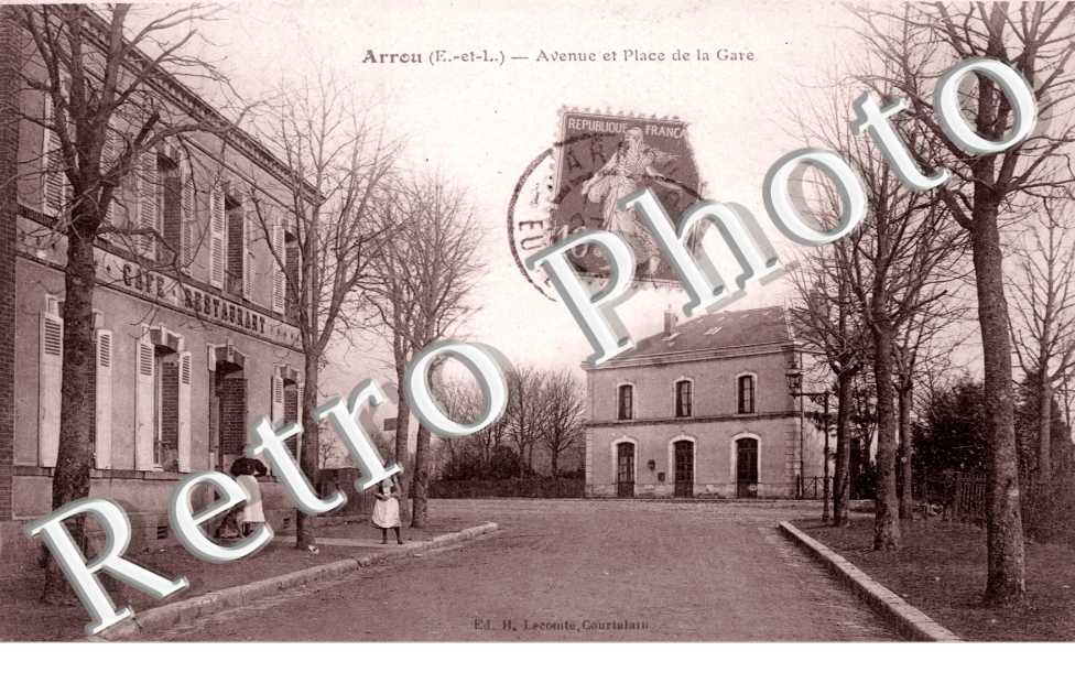 avenue et place de la gare