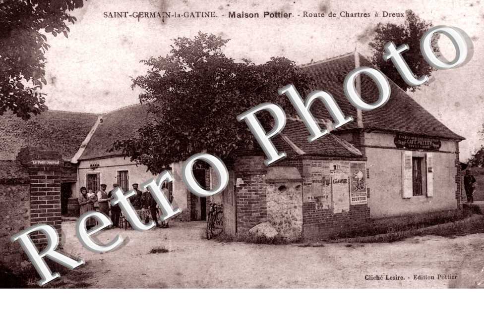 Maison Pottier - route de Chartres a Dreux - St Germain la Gatine