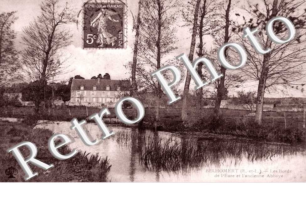 Bords de l'Eure et ancienne abbaye