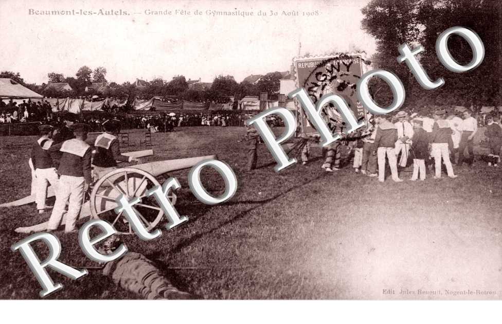 grande fete de gymnastique du 30 aout 1908