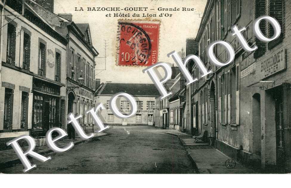 grande rue et hotel du lion d'or