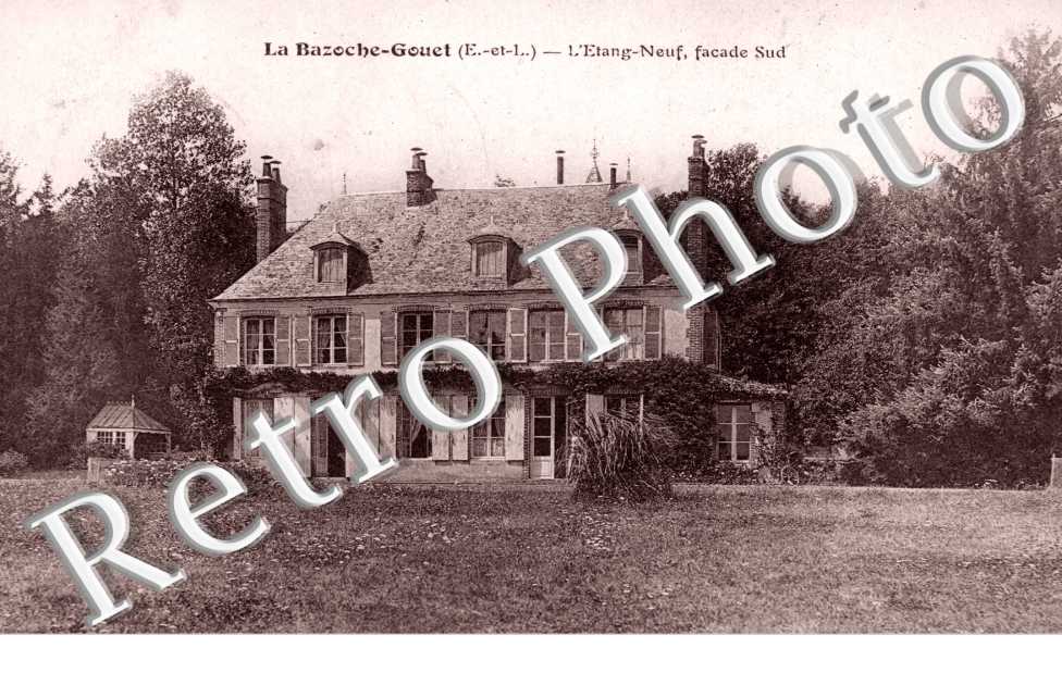 L'Etang Neuf, façade sud