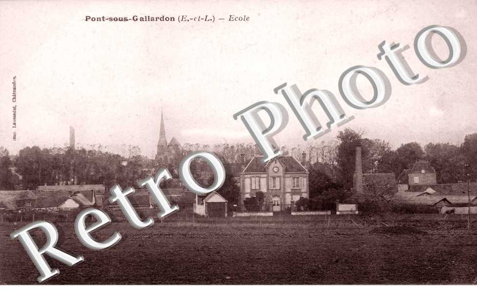 Pont sous Gaillardon - ecole