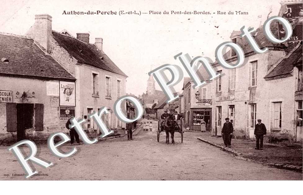 place du pont des bordes rue du mans