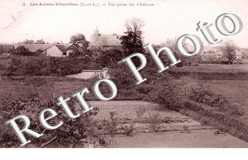 Vue prise du chateau