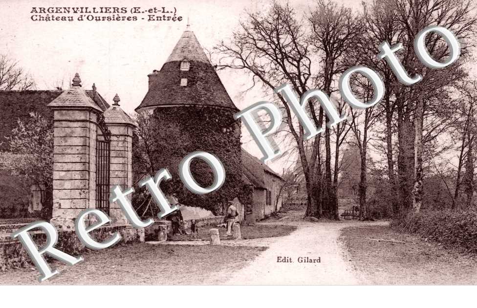 Chateau d'Oursieres - entree