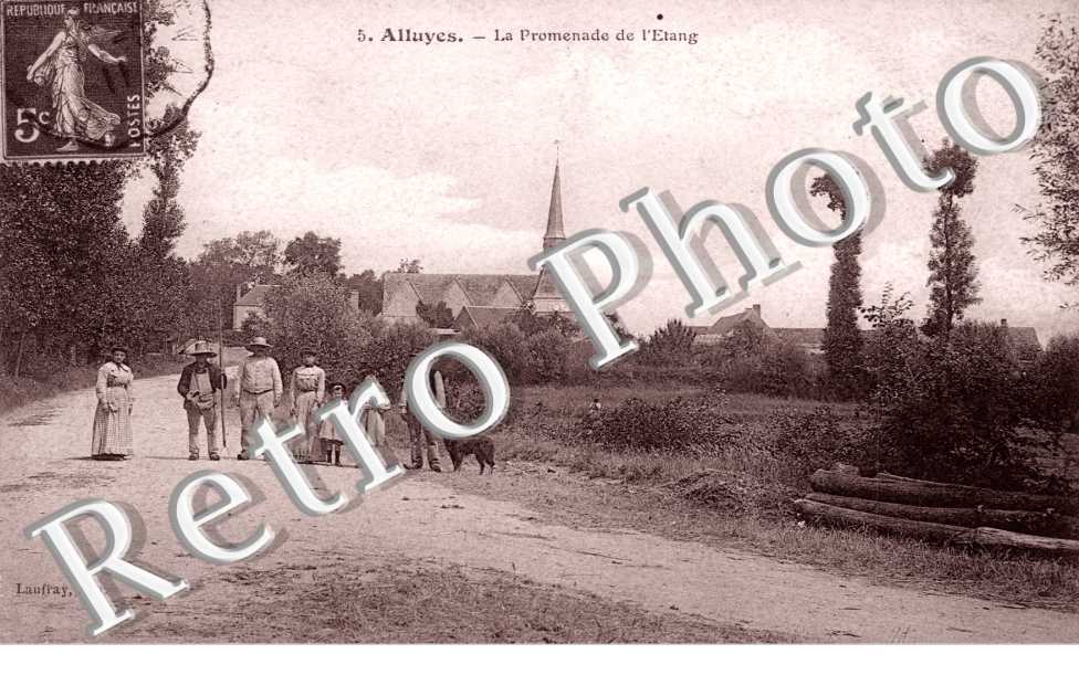la promenade de l'etang