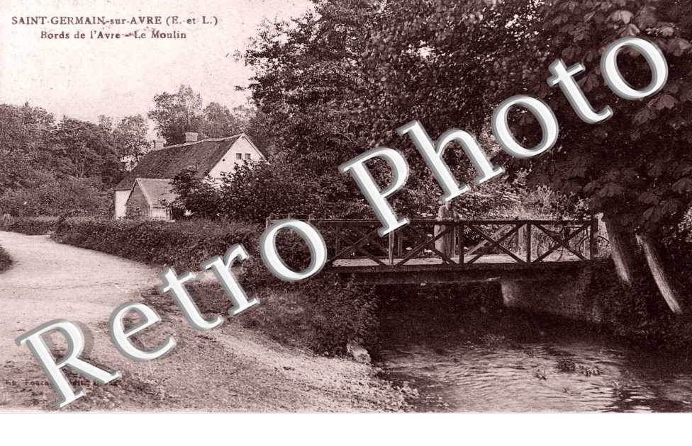 Saint-Germain sur Avre - Bords de l'Avre - le moulin