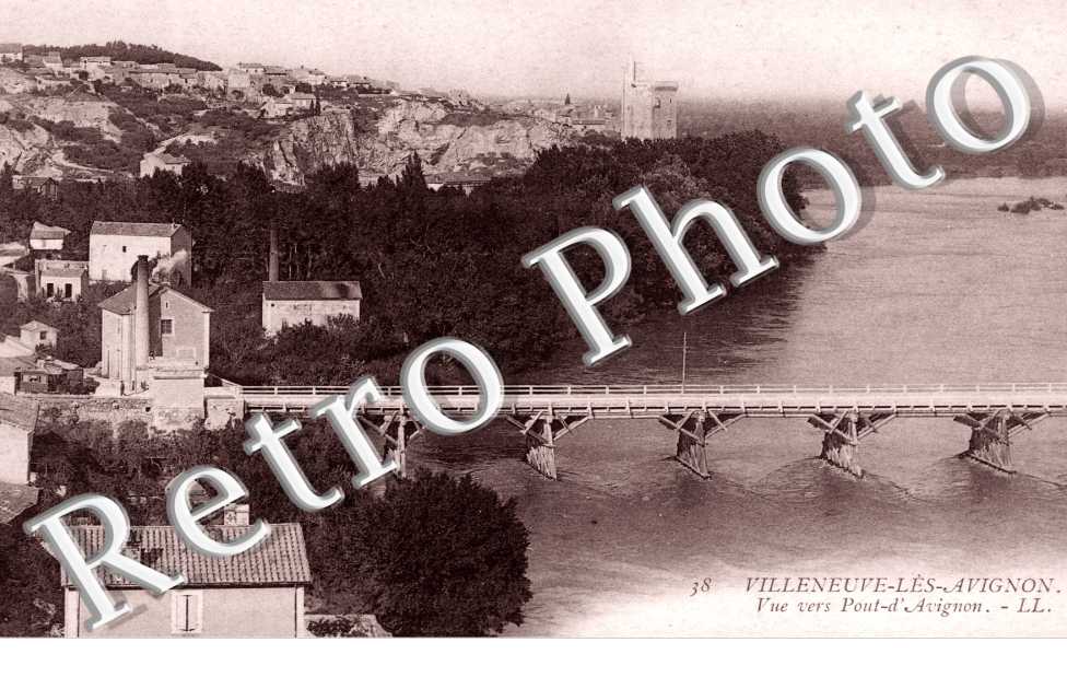 Vue vers Pont d'Avignon