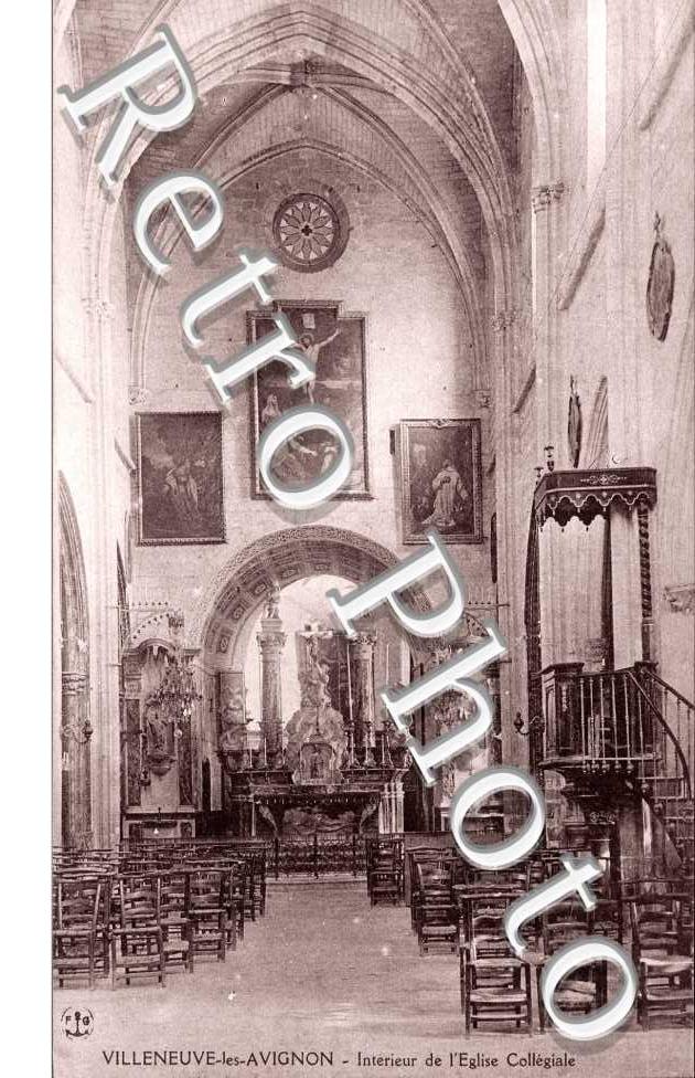 Interieur de l'eglise collegiale