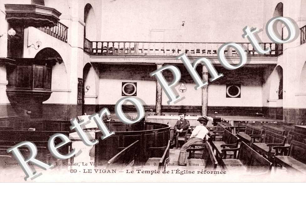 Le temple de l'eglise reformee