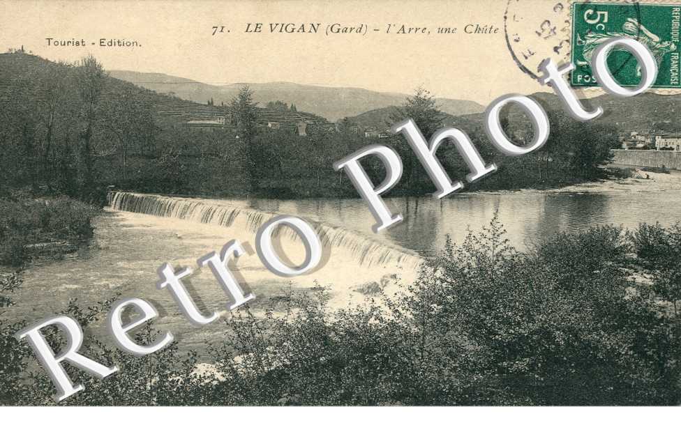 l'arre, une chute