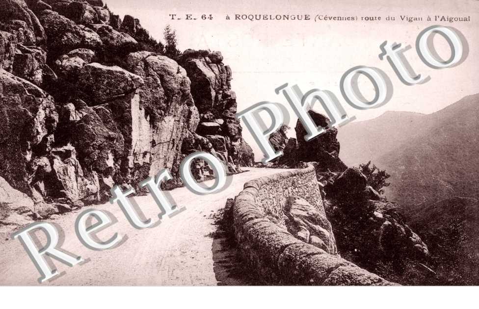 route du Vigan a l'Aigoual