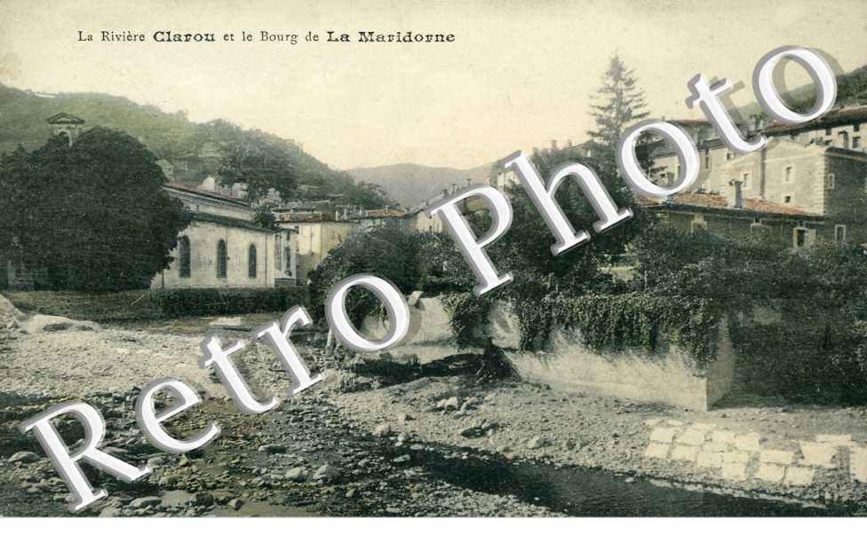 La Riviere Clarou et le Bourg de La Maridorne