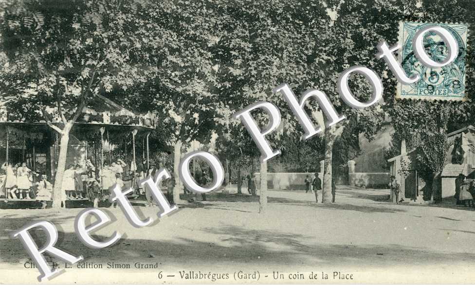 Un coin de la place  - FETE FORAINE - 1907