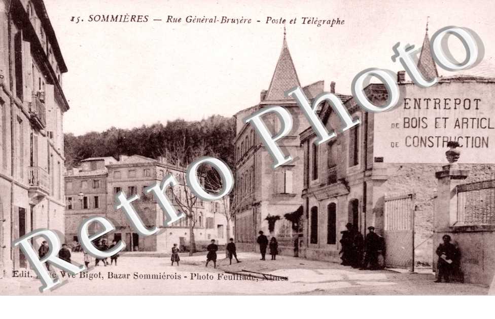 Rue General-Bruyere - poste et telegraphe