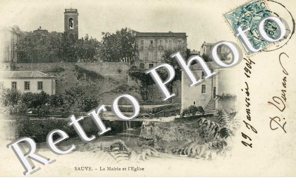 La mairie et l'eglise
