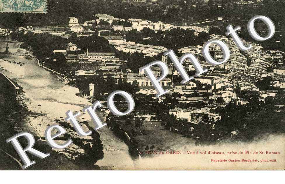 vue a vol d'oiseau, prise du pic de saint roman