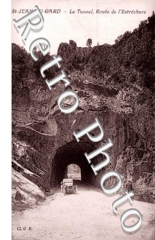 le tunnel, route de l'Estrechure