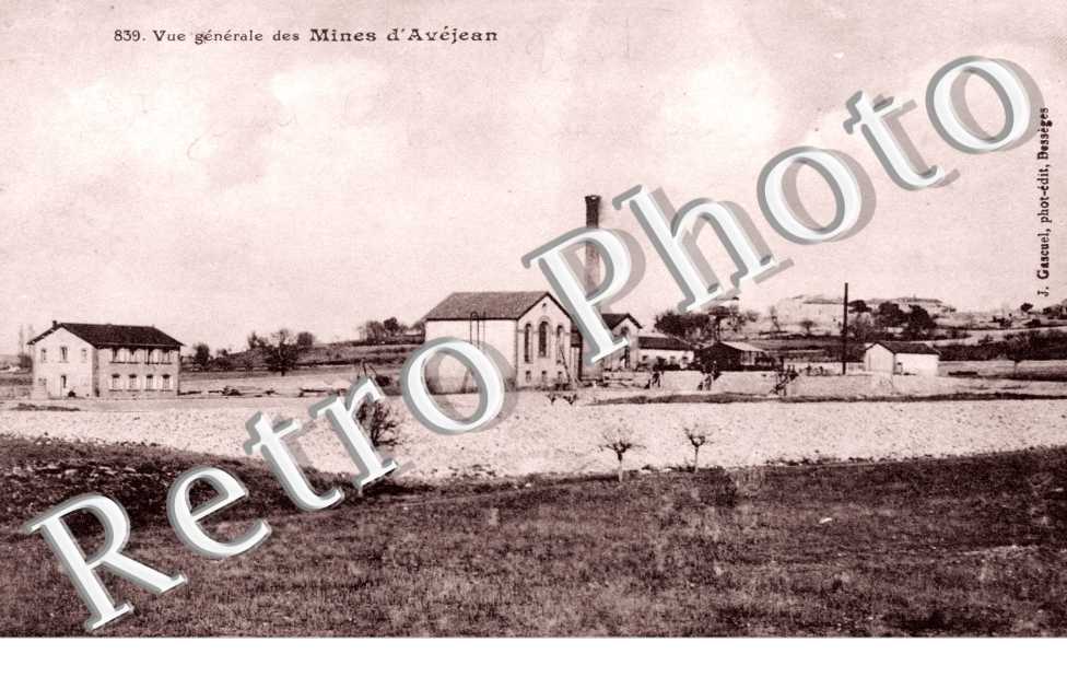 Vue generale des mines d'Avejean