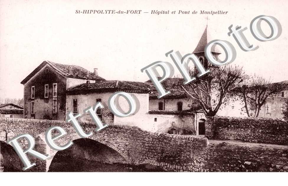 Hopital et Pont de Montpellier