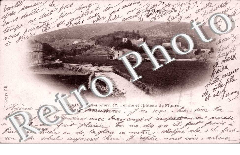 Ferme et chateau de Figaret