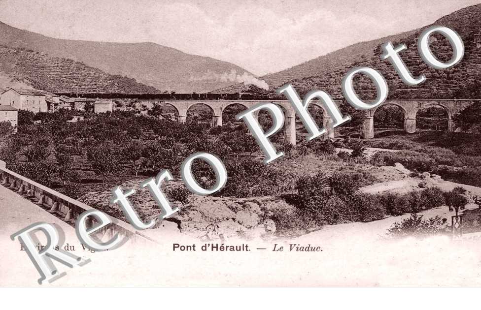 Pont d'Hérault. Le viaduc