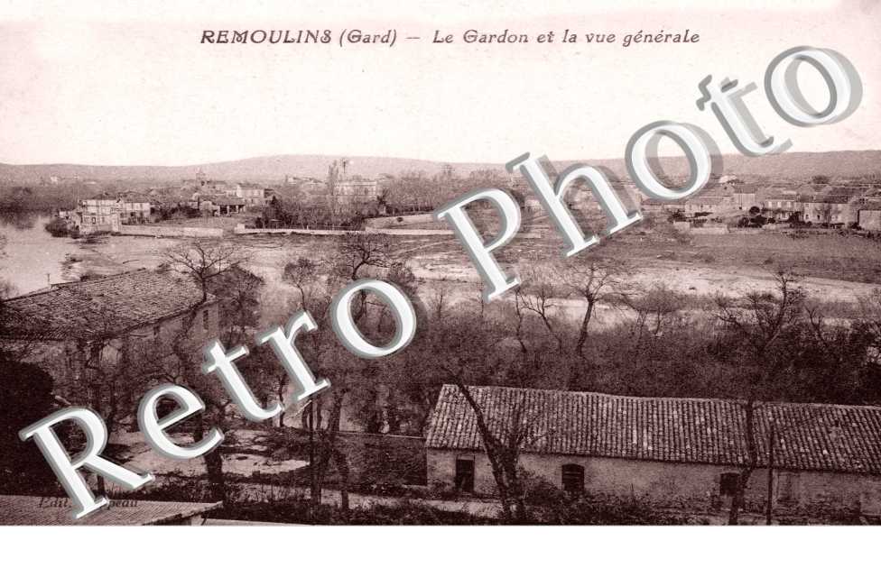 Le Gardon et vue generale