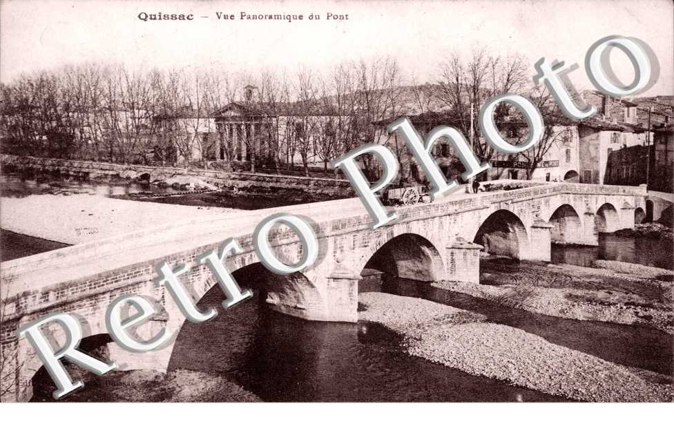 Vue panoramique du pont