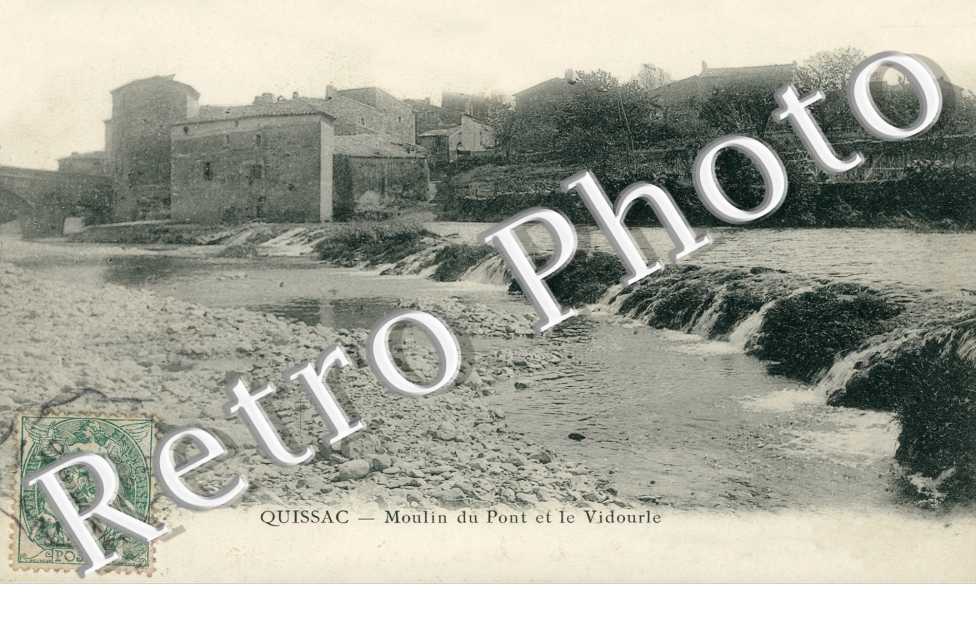 Moulin du Pont et le Vidourle