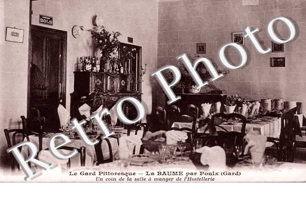 salle a manger de l'Hostellerie - La Baume