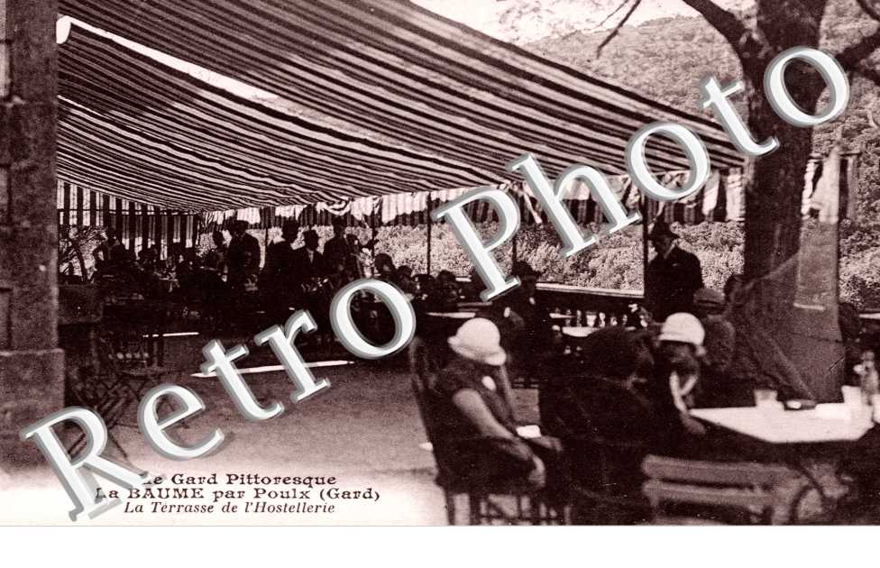 Terrasse de l'Hostellerie - La Baume