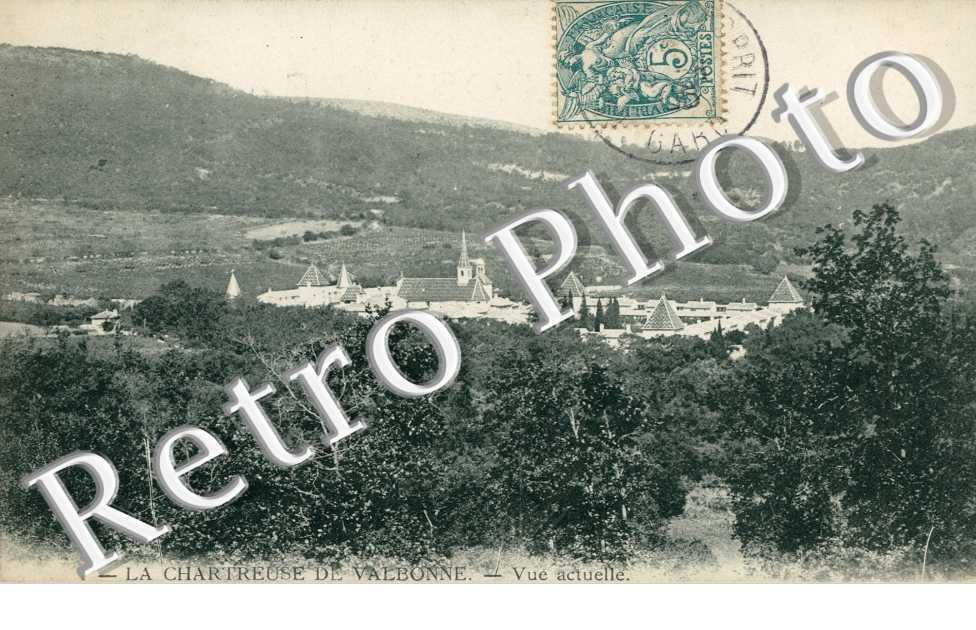 Vue actuelle - la chartreuse de Valbonne