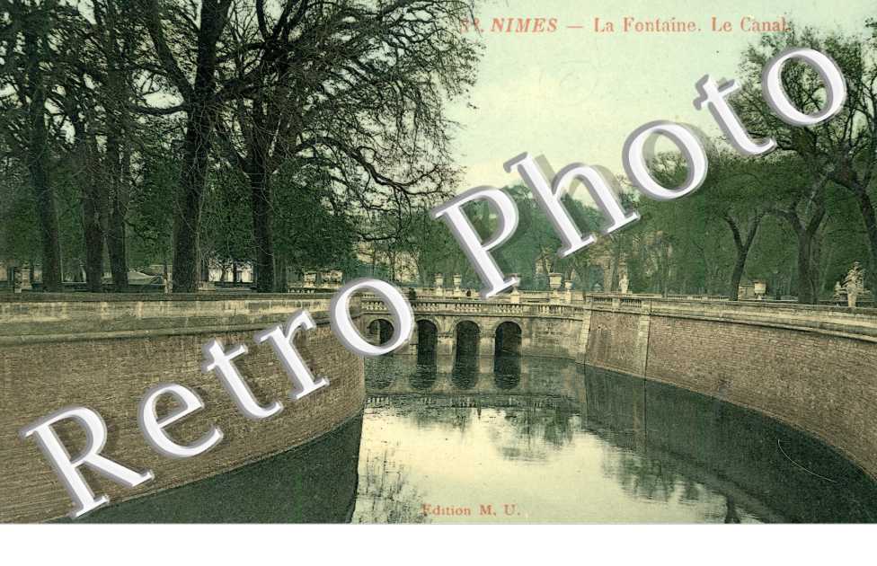 la fontaine, le canal