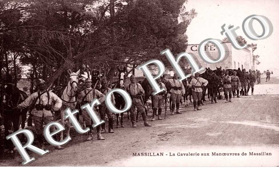 Cavalerie aux manoeuvres de Massillan