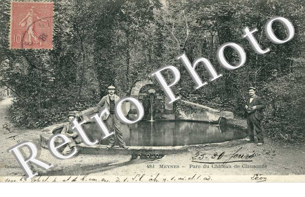parc du chateau de Clausonne