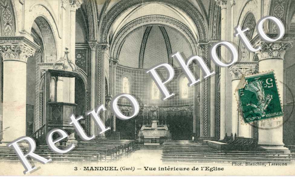 Vue interieure de  L'eglise