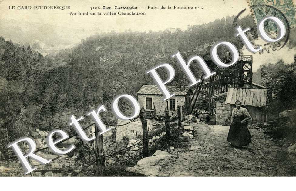 LA LEVADE - puits de la Fontaine Au fon de la vallee Chanclauzon