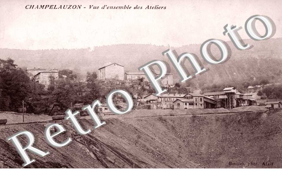 Vue d'ensemble des ateliers CHAMPELAUZON