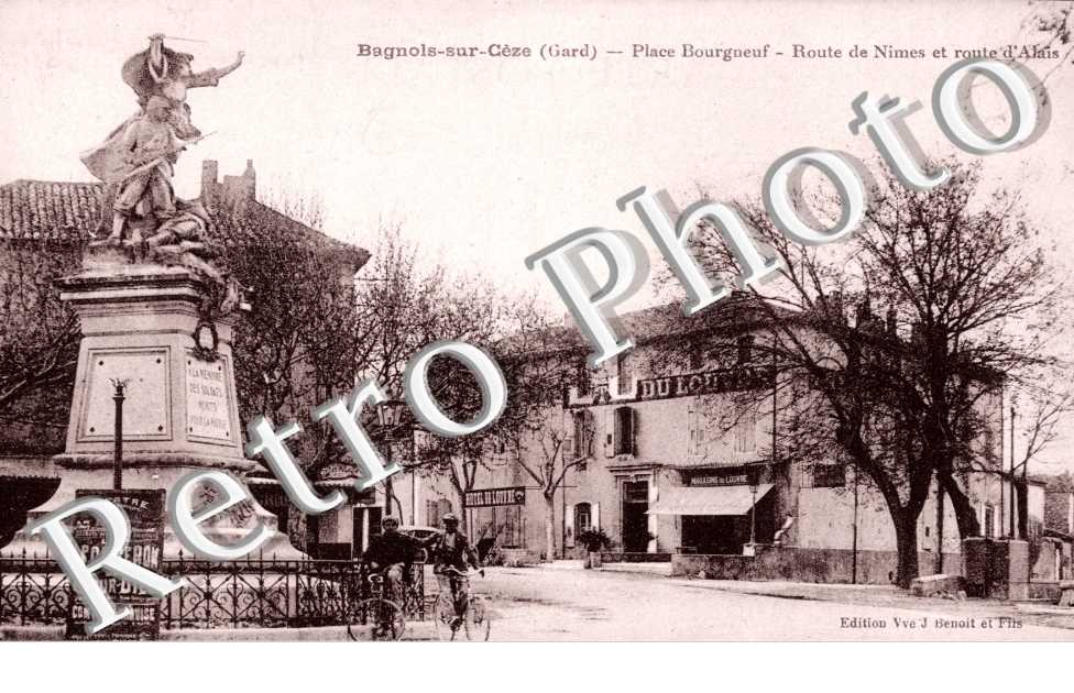 Place Bourgeuf - Route de Nimes et route d'Alais